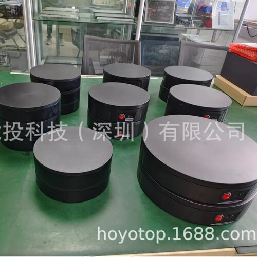定制30cm直径3D扫描转盘100kg承重可调速ABS材质拍摄与扫描