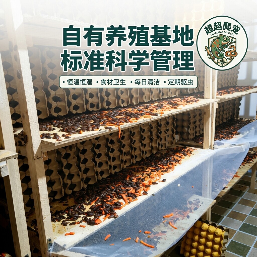 杜比亚蟑螂斤装鬃狮蜥蜴守宫活体饲料