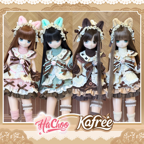 正品授权 现货 幸福喵喵铃bjd娃衣 特六/azone/ob22/ob24娃衣