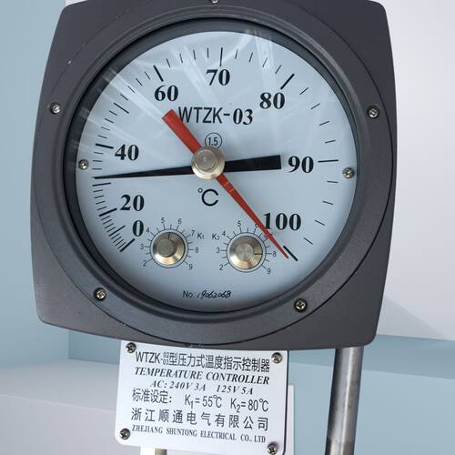 WTZK-03WTZK-02压力式温度控制器变压器专用温控器电子式顺通
