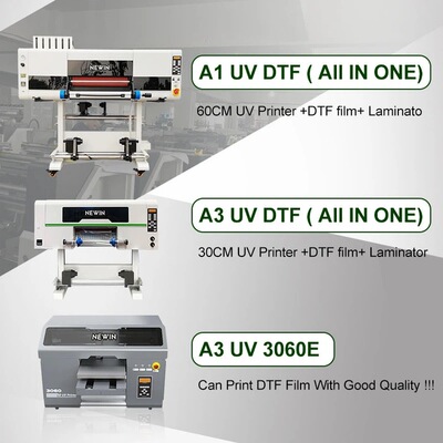 DTF Uv Printer双头水晶标打印机水晶贴/无需热转印水转印万能贴