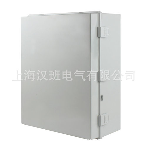 电控箱500*400*200mm塑料带铰链开门式防潮仪器箱电控机箱壳