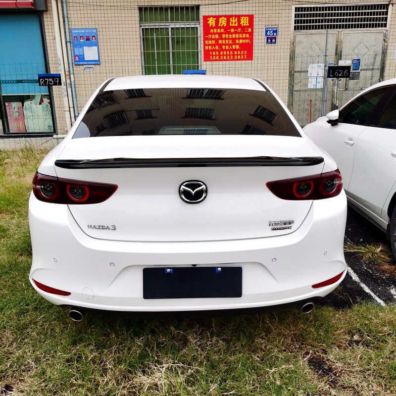 适用于2020-2024款马自达3新昂克赛拉尾翼次世代mazda3刀锋款图片