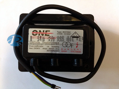 BGY002101002*欧耐力ONE点火变压器燃烧机高压包2*5kv1*8kv