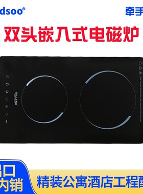 双头触摸电磁炉110V三头五头六头多炉嵌入式电磁炉电陶炉外销贸易