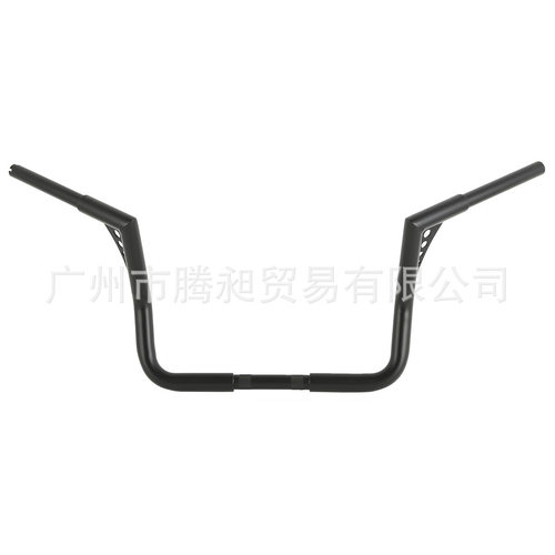 适用改装黑色12寸方向车把82-16年