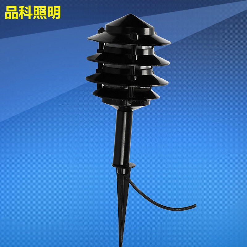 埋地灯外壳灯具配附件防水草坪射树灯公园庭院景观灯直销插地灯