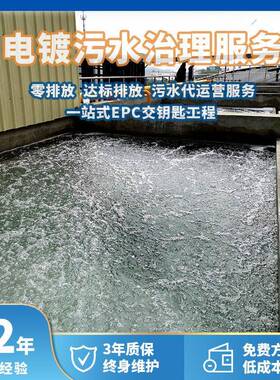 重金属含氰镀镍综合性废水处理设备电镀污水处理设备零排放回用