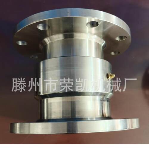 供应法兰旋转接头304材质DN100直通式回转接头水油汽专用旋转接头