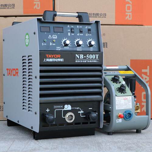 上海通用二保焊机NB-350/500气保焊机工业气体保护焊机380V电焊机