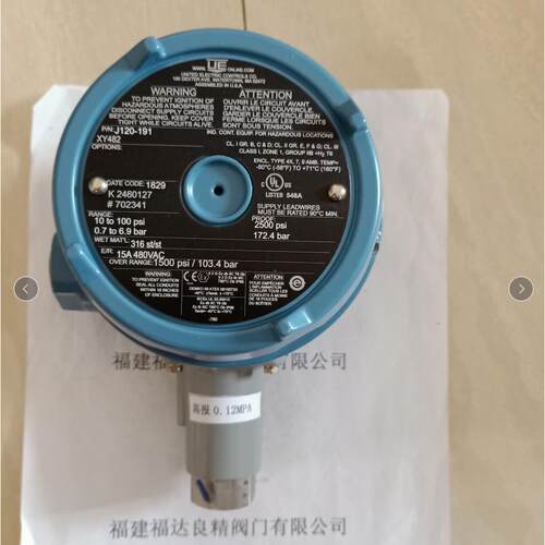美国UE压力开关J120-191