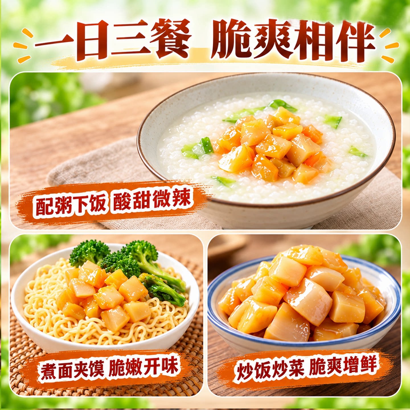 聚华味80g榨菜芯榨菜丝榨菜片