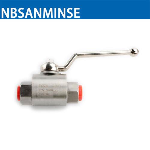 厂家NBSANMINSERKH-G3/8-12LR液压球阀高压工程系统专用碳钢球阀
