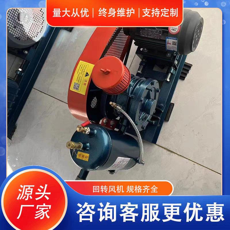 回转鼓风机罗茨大风量污水处理曝气低噪音增氧机HC251S/401s/501S