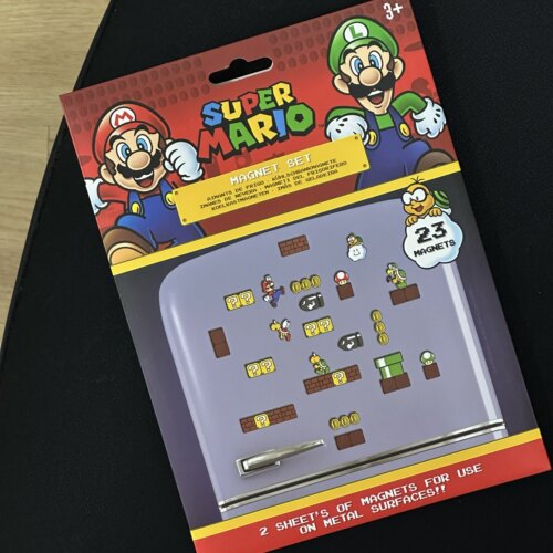 任天堂正版超级马里奥冰箱贴套装