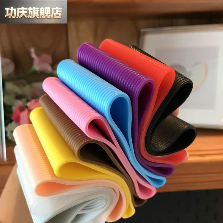 6.5cm7-7.5-8cm希诺玻璃水杯防烫隔热矽胶杯套耐热保温茶杯防滑套图片