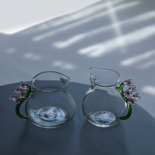 祥禾茶事长乐宝聚兰铃花公道杯