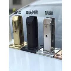 304不锈钢游泳池夹免打孔底座落地玻璃固定夹子栏杆立柱楼梯配件