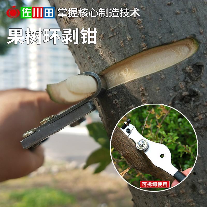 佐川田新环剥钳枣树环剥工具剥皮刀开甲器割树皮果树环割剪环枝剪