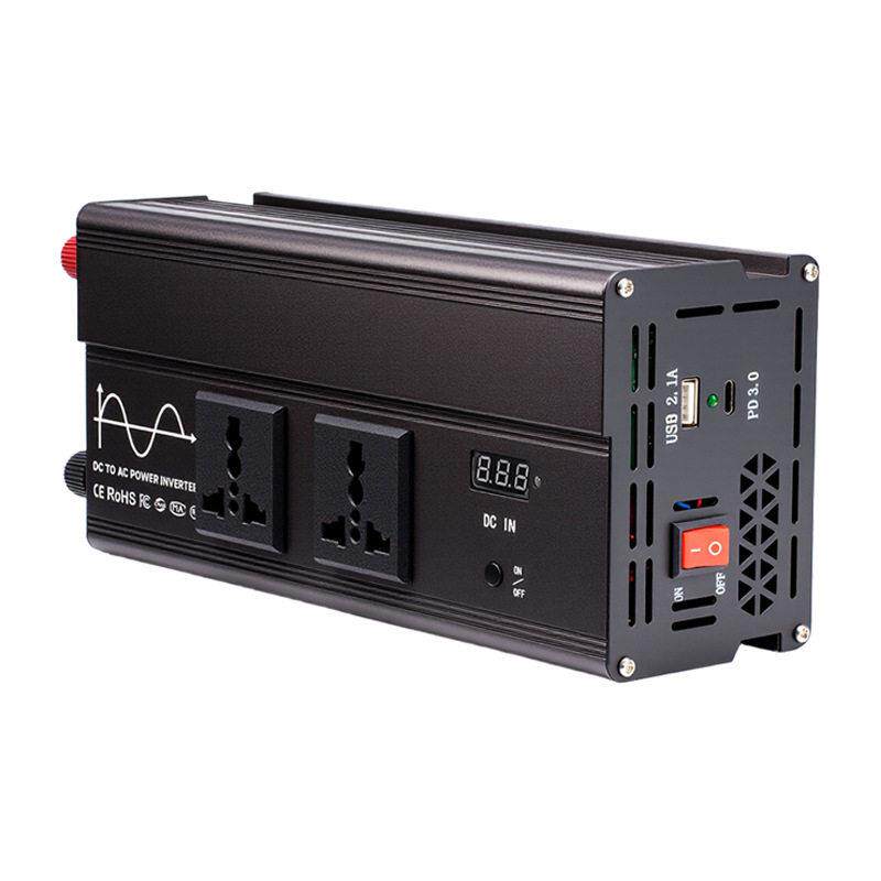 纯正弦波逆变器车载大功率升压器12V24V48V60V72V96V转220V转换器