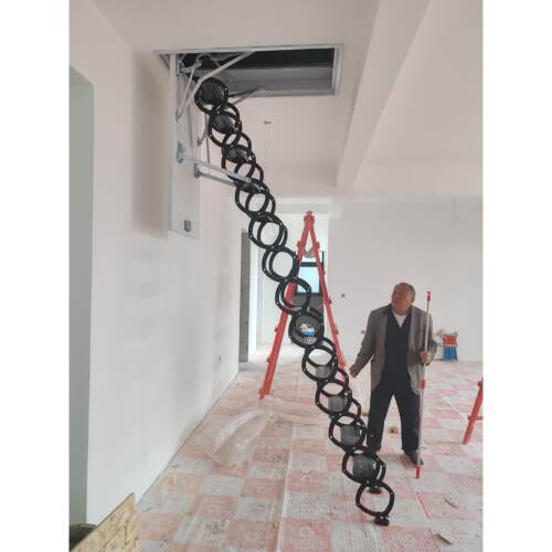阁楼伸缩楼梯，跃层楼梯，壁挂楼梯，户外楼梯