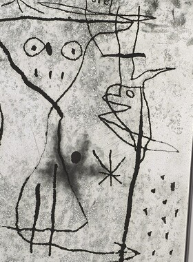 墙上装饰画玄关挂画卧室r北欧灰色餐厅壁画艺术画抽象正方形客厅