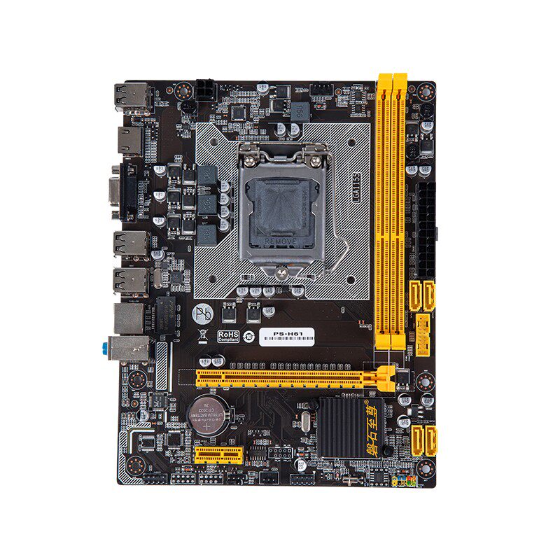 全新H61主板电脑主板CnPU套装1155针超H67/B75M游戏台式机i3 i5 i