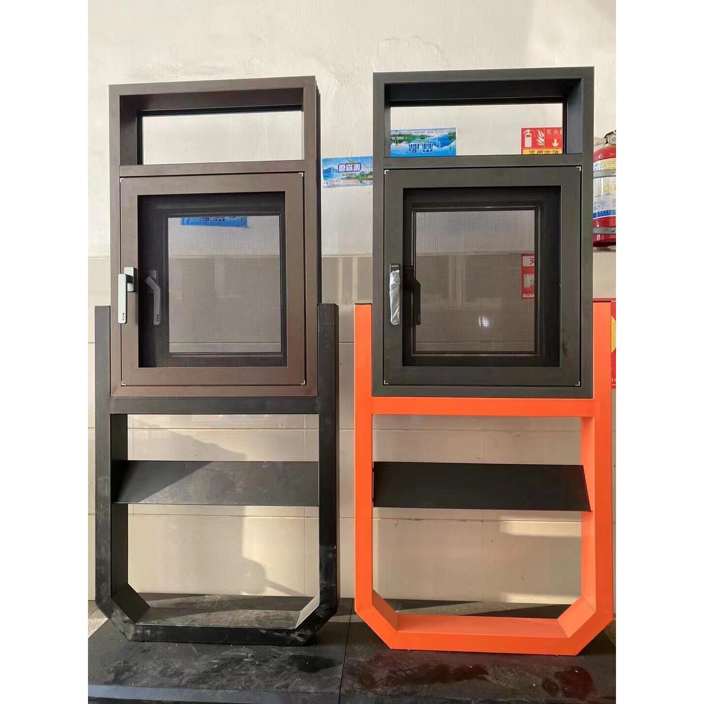 断桥门窗展示架金刚网纱窗门窗展示架门窗店展架铝门窗展架铝木