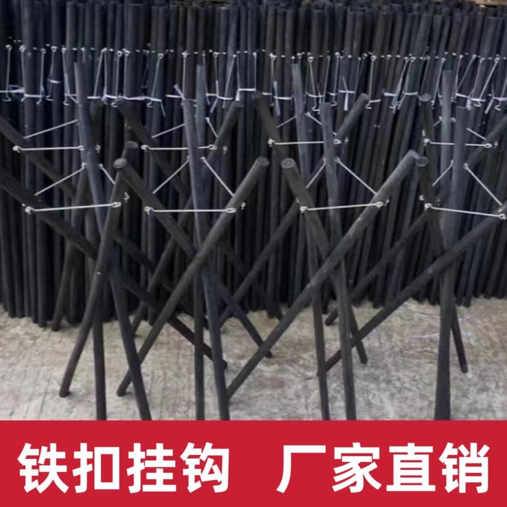 100个铁扣开业三脚架花架开张花篮支架实木黑色三角架插花架子