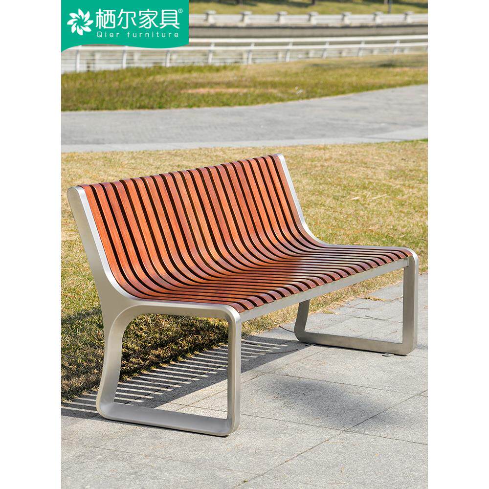 采购产品户外公园椅,户外板凳,景区板凳,社区不锈钢成品椅,广