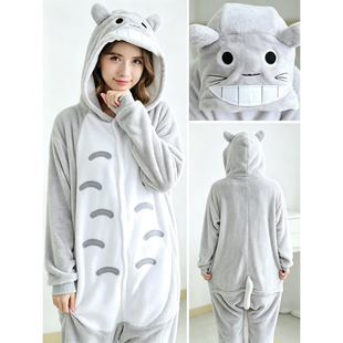 Onesie 龙猫连体家居服法兰绒睡衣 角色扮演服My Neighbor Totoro