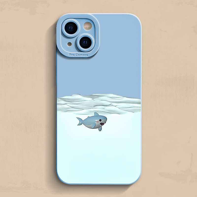 iphone17小鲨鱼手机壳