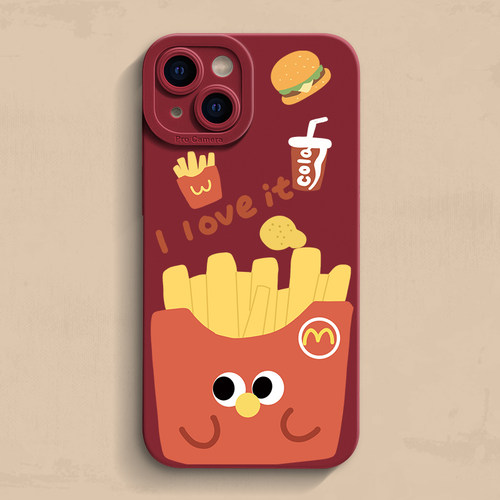 可乐薯条iPhone18手机壳