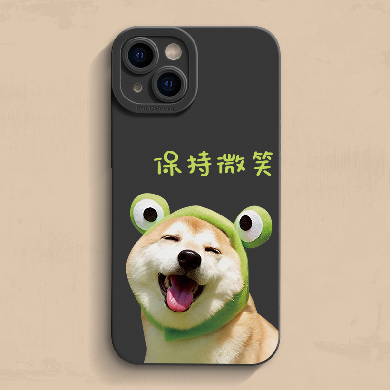 iphone16微笑柴犬手机