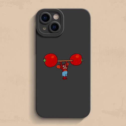 杠铃iPhone18搞怪手机壳
