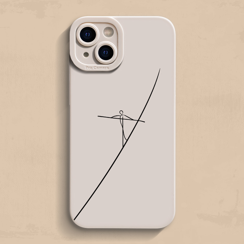 走钢丝的人iPhone17手机壳