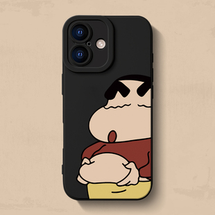 捏肚靓仔iphone17手机壳11苹果14pro 13防15摔8plus液态mini全包xr软壳se卡通16可7爱Ultra套xs max硅胶12个性