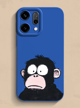 发呆猩猩opponova15手机壳findx9个性一加15新款真我液态reamlegt6软v30硅胶Ace男女Neo款se3保护套ultra超薄