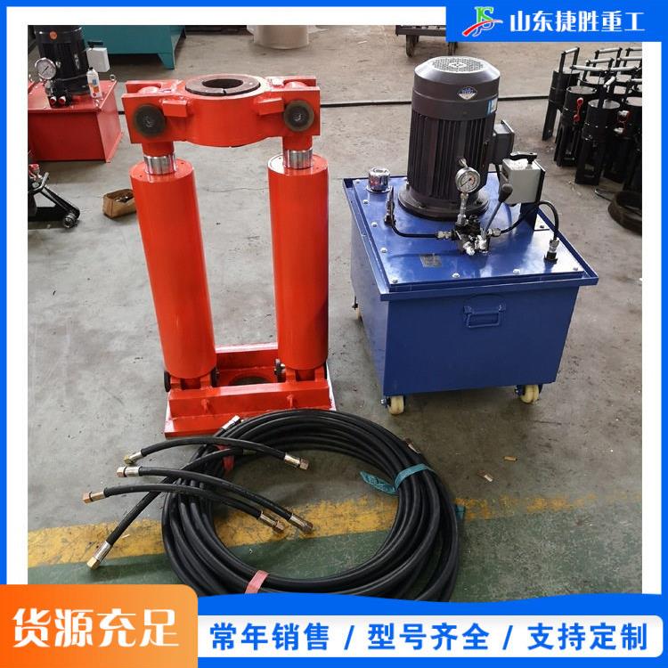 地质勘探立杆小型起拔器 便携式液压拔管机 建筑工地分体式钻孔机