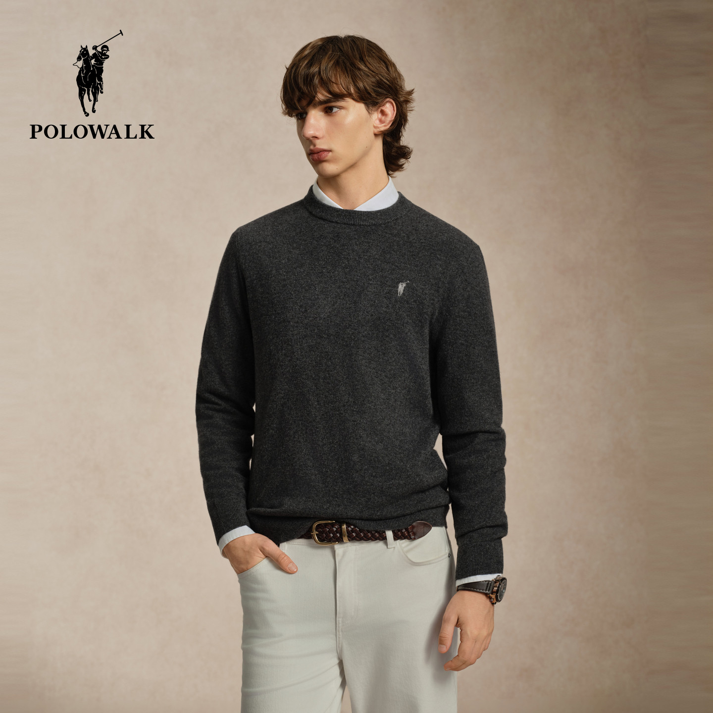 POLOWALK男装秋冬新品羊毛衫