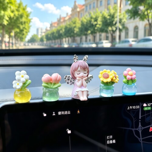 车内屏幕电脑显示器小摆件