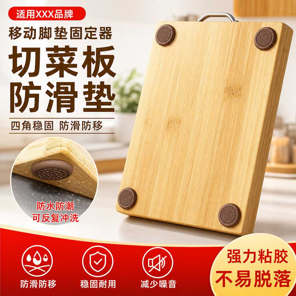开口管夹脚垫u型椅子卡子不锈钢管夹扣凳子防滑垫办公椅脚套防磨