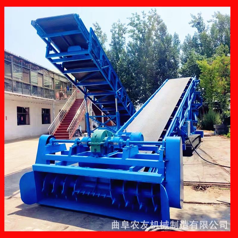 移动式沙石装车机沙堆扒料机储煤场煤堆取料机沙场装车石子扒料机