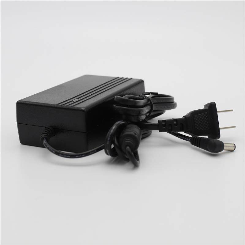 粤威12V通用高度仪器电源适配器DC12V4A圆孔特殊接口90度弯头