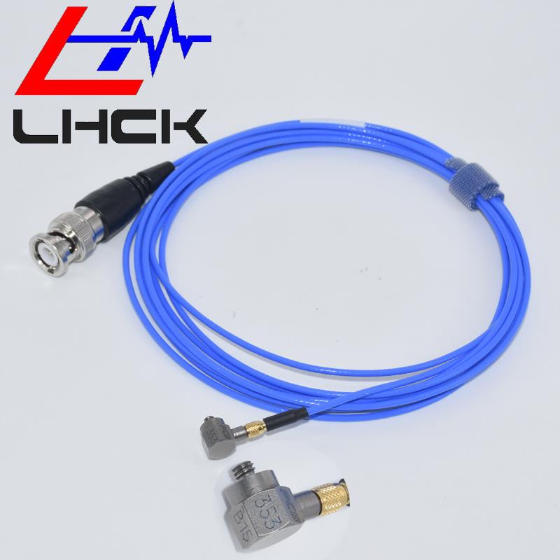 5-44转BNC传感器连接线PCB专用线缆低噪声测试线缆加速度专用线缆