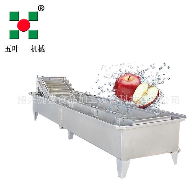 毛豆气泡清洗设备 去农残洗菜机设备不锈钢果蔬清洗机