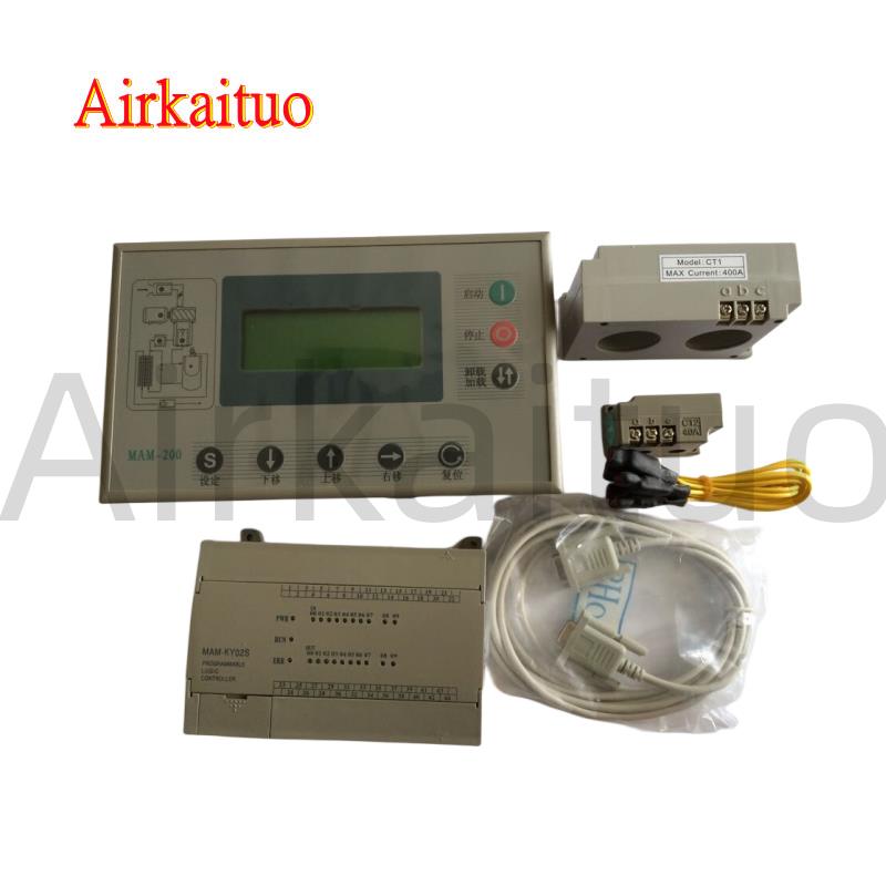 螺杆空压机控制器面板MAM200/KY02S分体式适用于鑫磊捷豹巨风