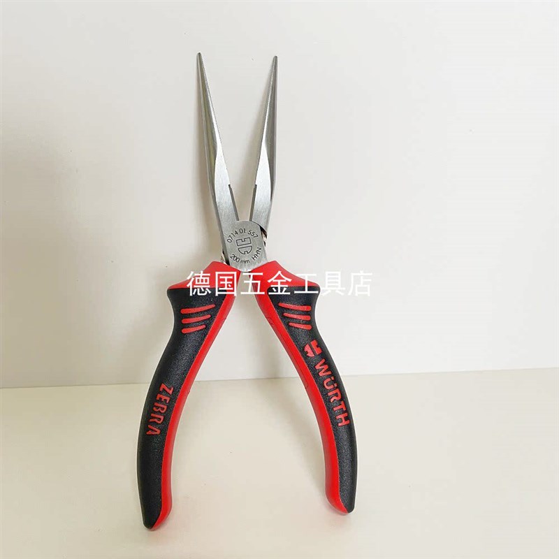 现货德国伍尔特WURTH尖嘴钳71401557剪切软硬电线和电缆071401557