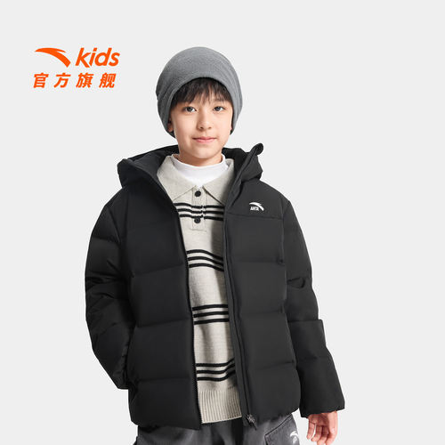 安踏儿童抗寒保暖羽绒服