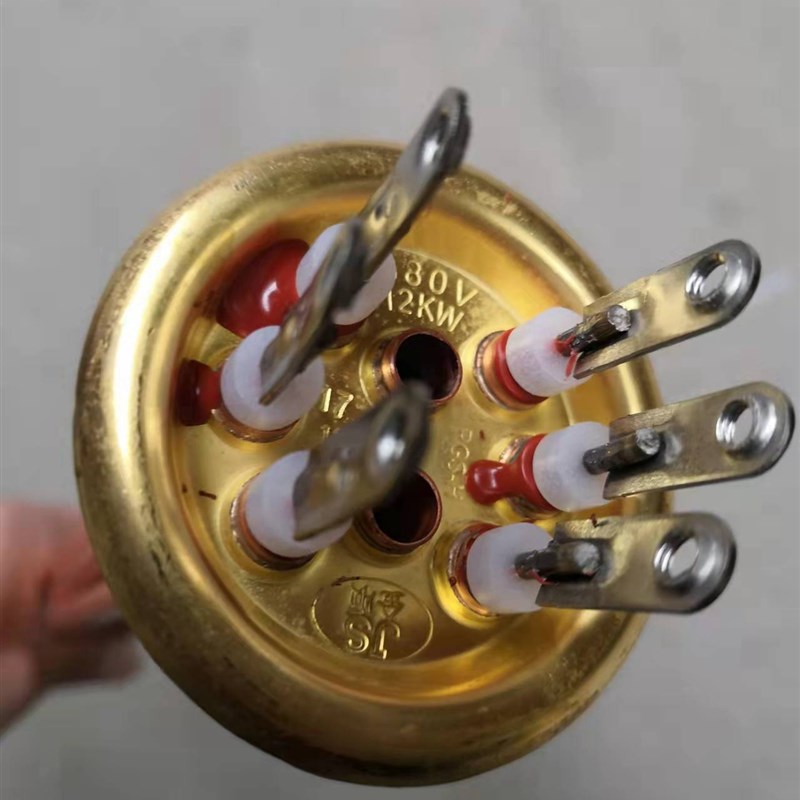 6接头饮水机开水器防水垢JS金顺长寿命加热管电热管380V6/9/12KW